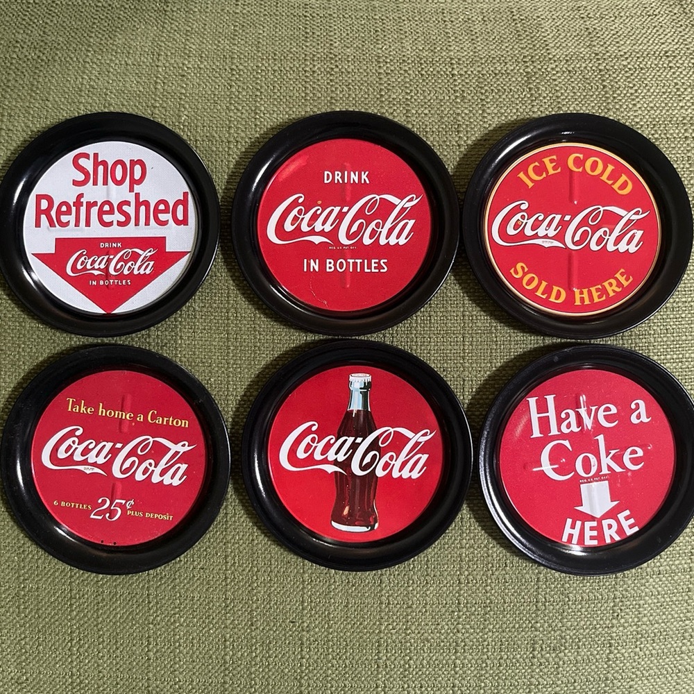 Vintage Coca-Cola Coasters